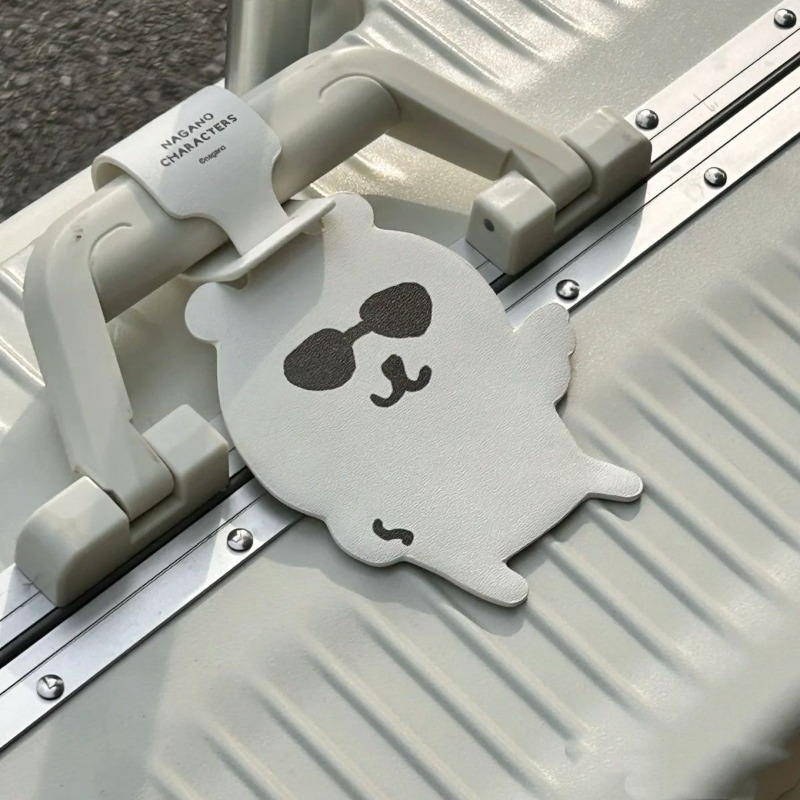 Travel Accessories For Japan Trip - アニメちいかわジョークベア荷物タグ紛失防止厚みのある素材丈夫で絶妙な旅行荷物スーツケース出張用