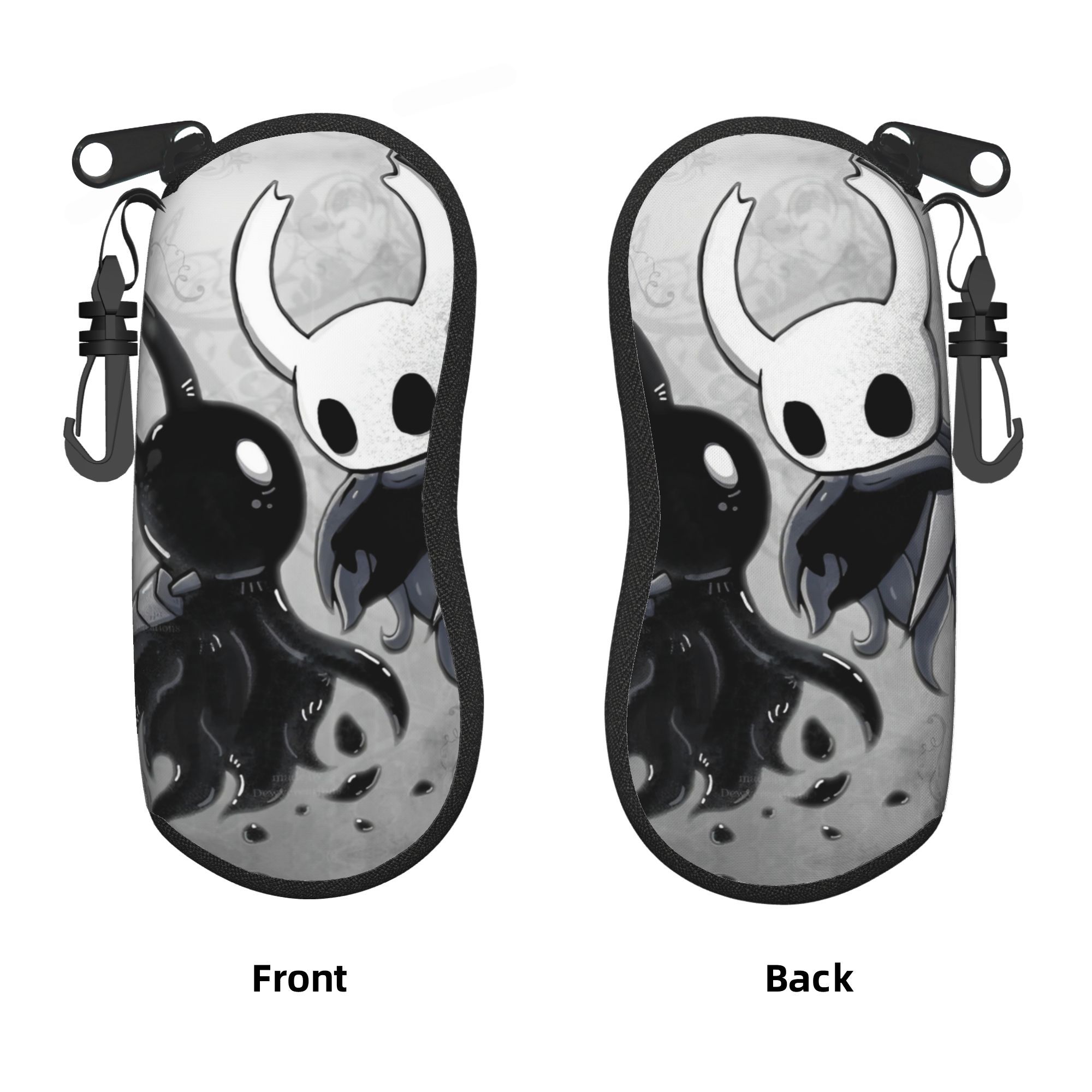 Travel Accessories Pouch For Men - ホロウナイトメガネケースカバーゲーム面白い漫画サングラスポーチ旅行ファッション眼鏡ボックスカスタム男性女性メガネボックス