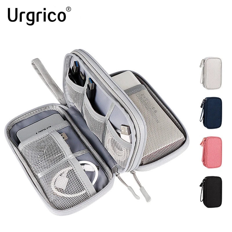 Cable Organizer Travel - 多機能メイクアップバッグケーブルイヤホンアクセサリー収納バッグ防水ポータブルケース収納バッグトラベルオーガナイザーバッグ