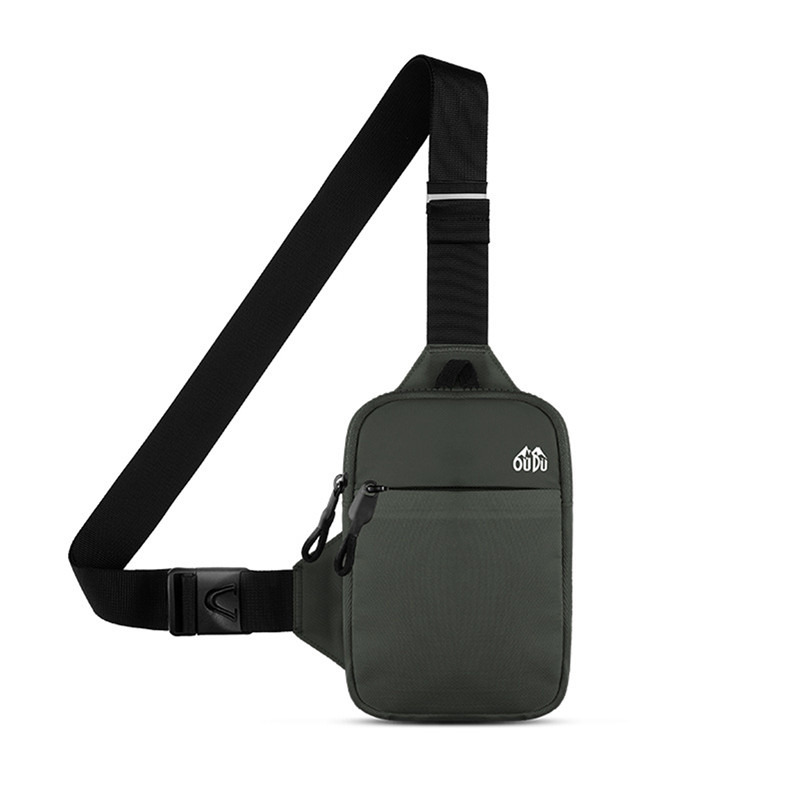 Travel Accessories Pouch For Men - ナイロン製防水チェストバッグ 大容量 アウトドア スポーツ ランニング サイクリング