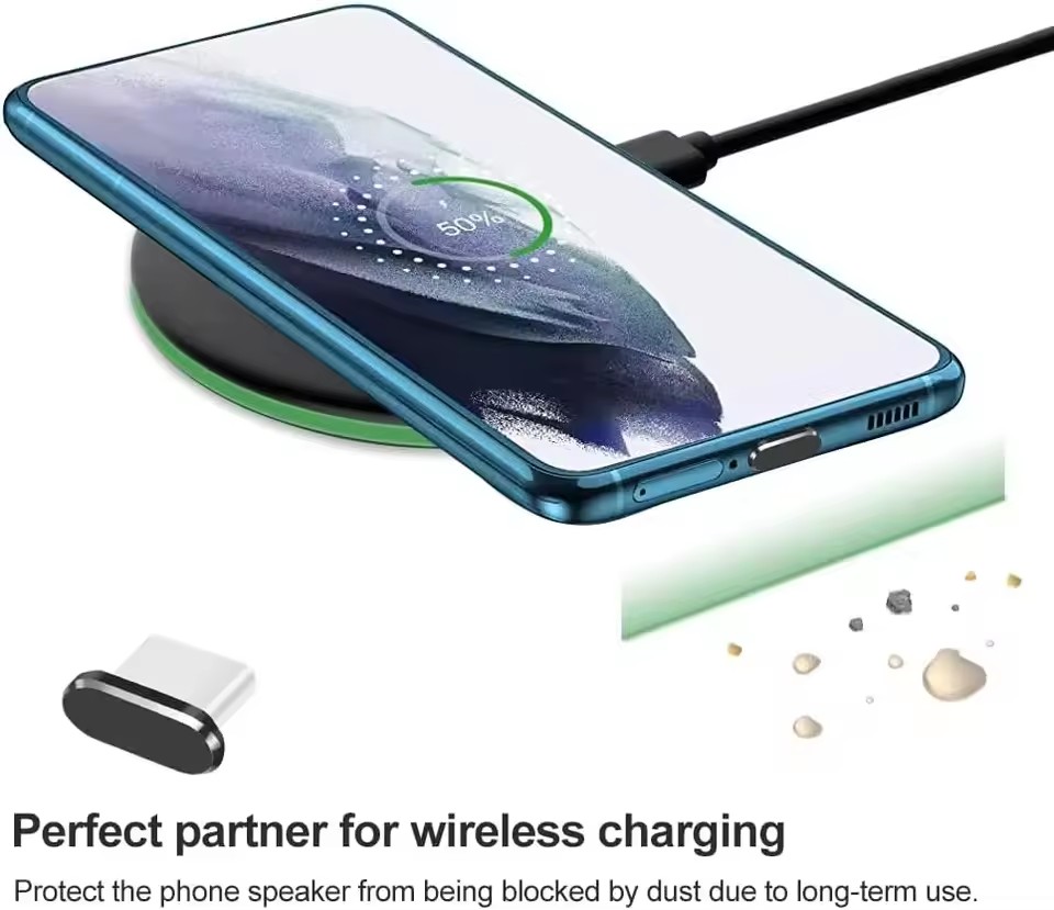 4個入りUSB Cダストプラグ、クリーニングブラシ付き、防塵 - Travel Plug Type C のレビューと価格