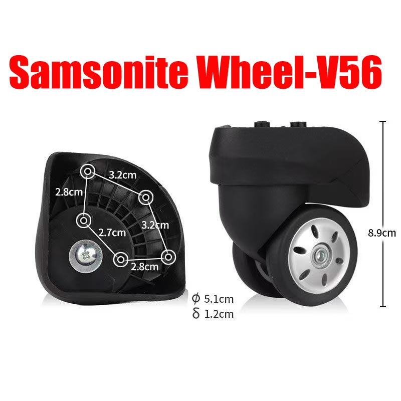 サムソナイト V56 ホイール交換用サムソナイトホイール交換 - Travel Accessories Samsonite のレビューと価格