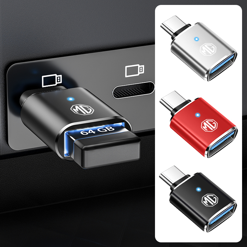車載LEDタイプC-USB 3.0アダプターケーブルコンバー - Travel Plug Type C のレビューと価格