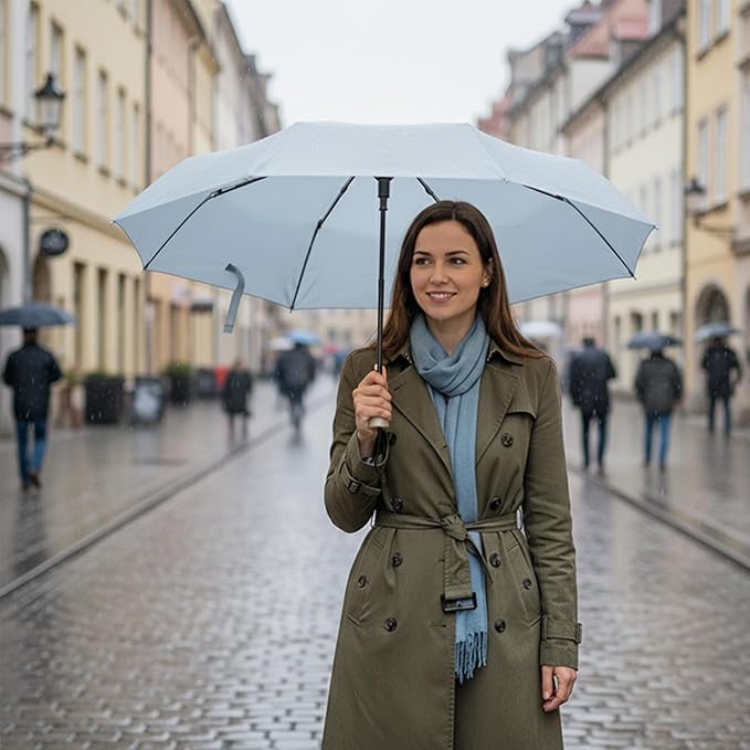 GMOX 新型ミニカプセル折りたたみ傘 UPF50+ ポータ - Travel Umbrella Compact のレビューと価格