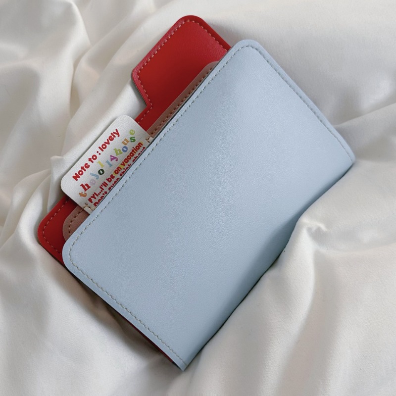 Ins カラーブロック パスポートホルダー 多機能 トラベル - Travel Accessories Pouch For Men のレビューと価格
