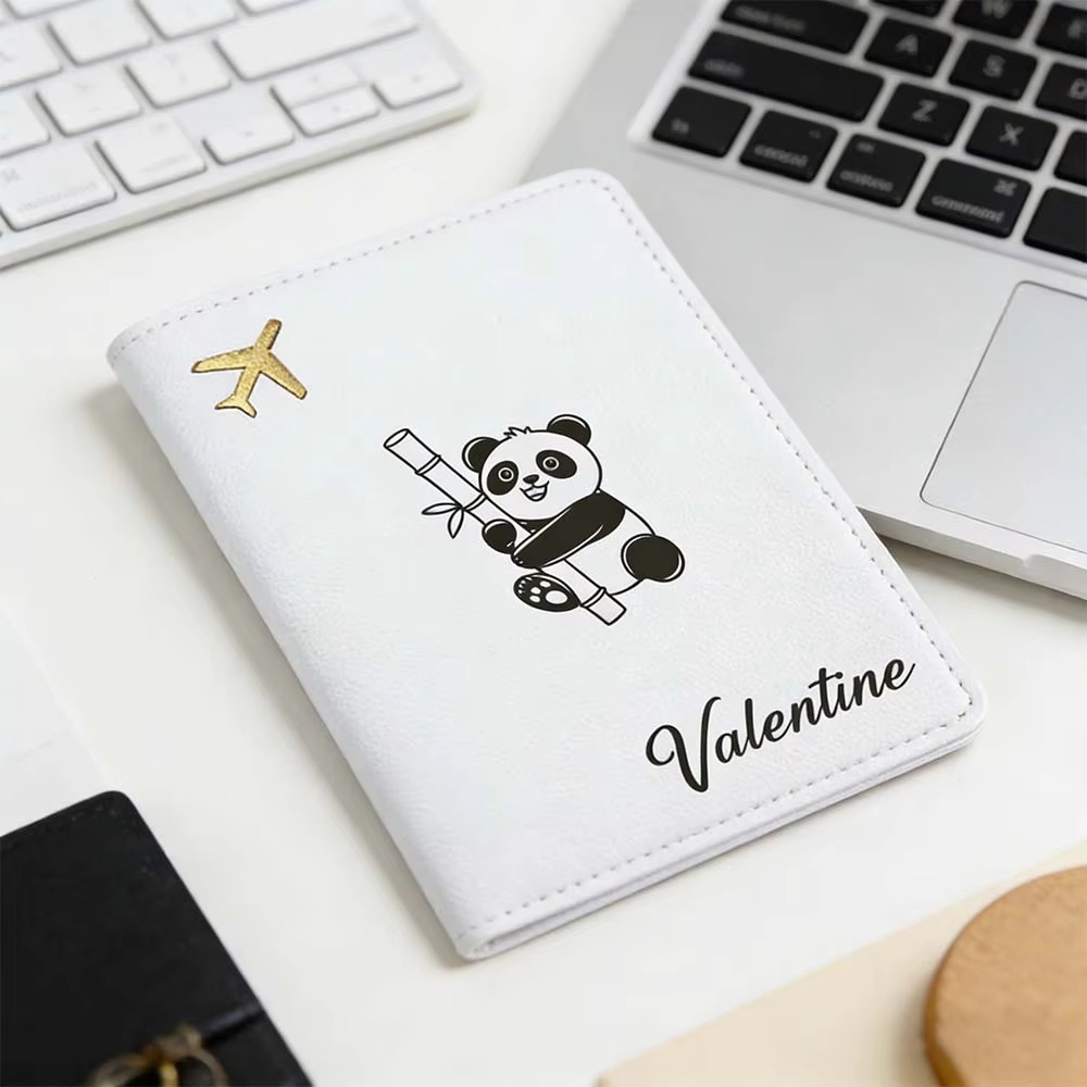 パーソナライズされた名前入りボヘミアンスタイルレザーパスポー - Travel Accessories Present のレビューと価格