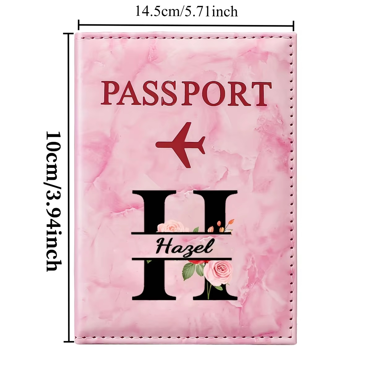 パーソナライズされた名前入りフラップデザインレザーパスポート - Travel Accessories Present のレビューと価格