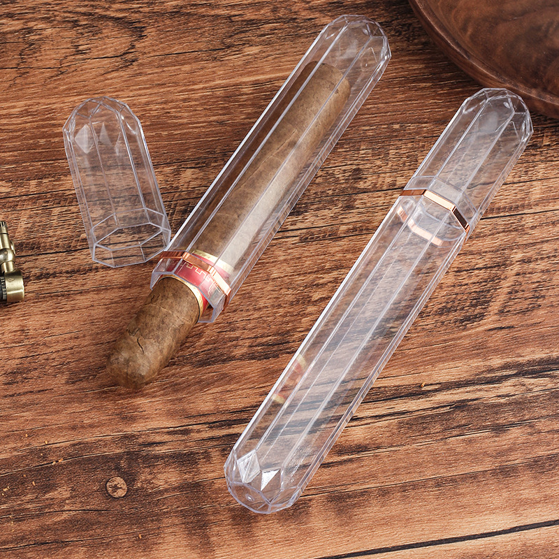 Acrylic Travel Cigar Tube Fash - Travel Accessories Us のレビューと価格