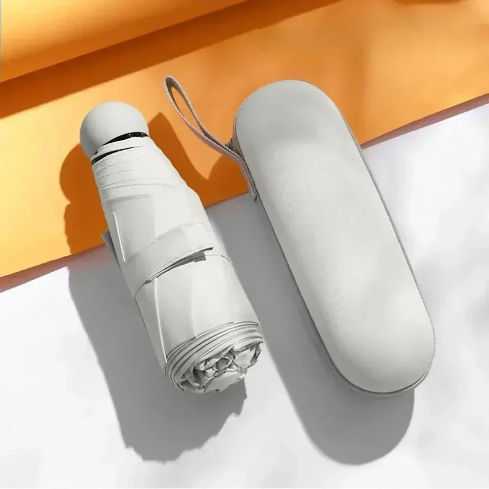 コンパクトトラベルミニ傘 UV保護傘 5つ折り超軽量日よけ傘 - Travel Umbrella Compact のレビューと価格