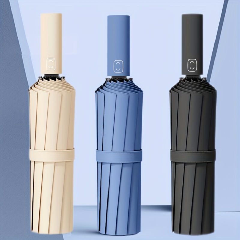 強化24本骨傘、メンズビジネス強くて耐久性のある耐風傘、抗U - Travel Umbrella Compact のレビューと価格