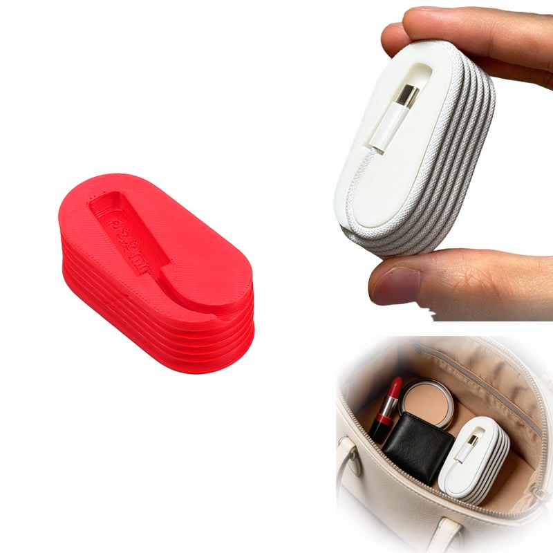 1/2 個ポータブルケーブルオーガナイザーもつれ防止 C タ - Cable Organizer Travel のレビューと価格