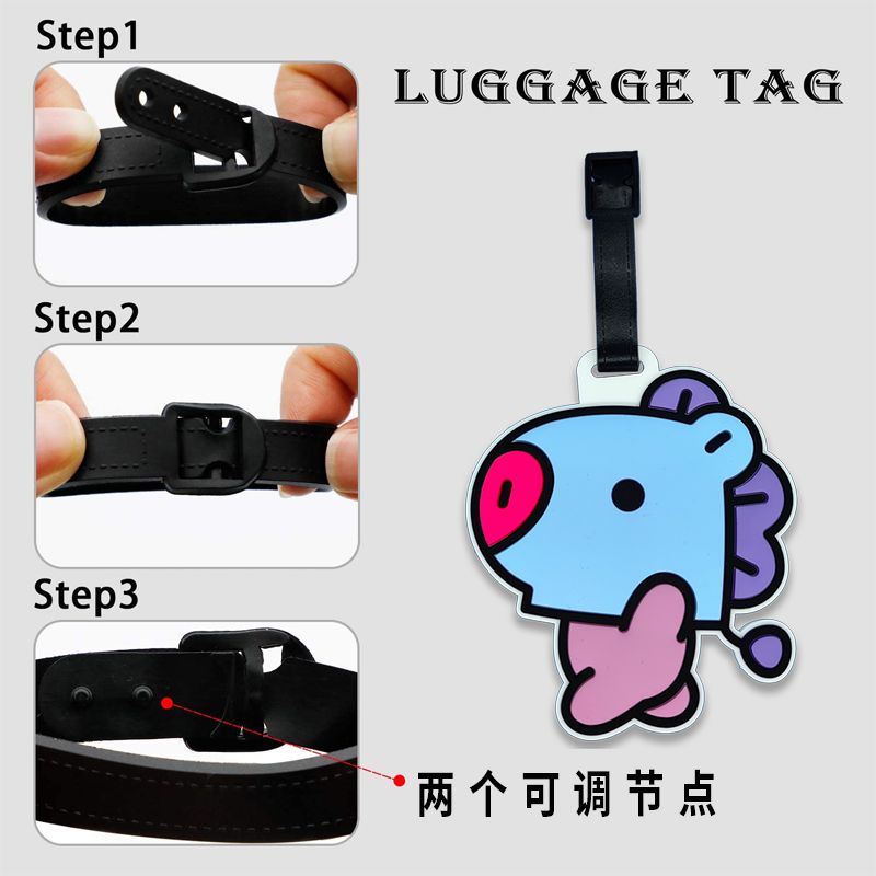 BT21のかわいいキャラクターキーホルダー、カワイイユニセッ - Travel Accessories Sale のレビューと価格