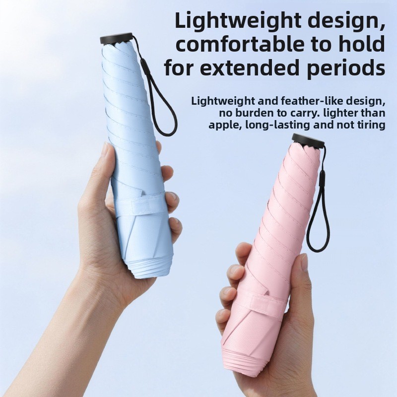 125g日本製超軽量携帯日傘日焼け止め＆紫外線対策雨傘兼用3 - Travel Umbrella Compact のレビューと価格