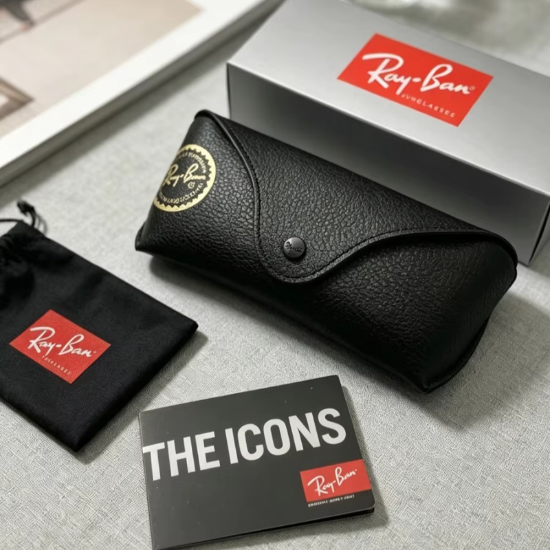 レイバン レザーサングラスケース ポータブルスナップポーチ  - Travel Accessories Pouch For Men のレビューと価格