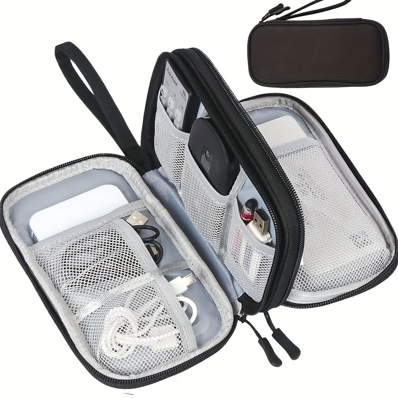 トラベルオーガナイザーバッグ、多ポケット収納ポーチ、トイレタ - Cable Organizer Travel のレビューと価格