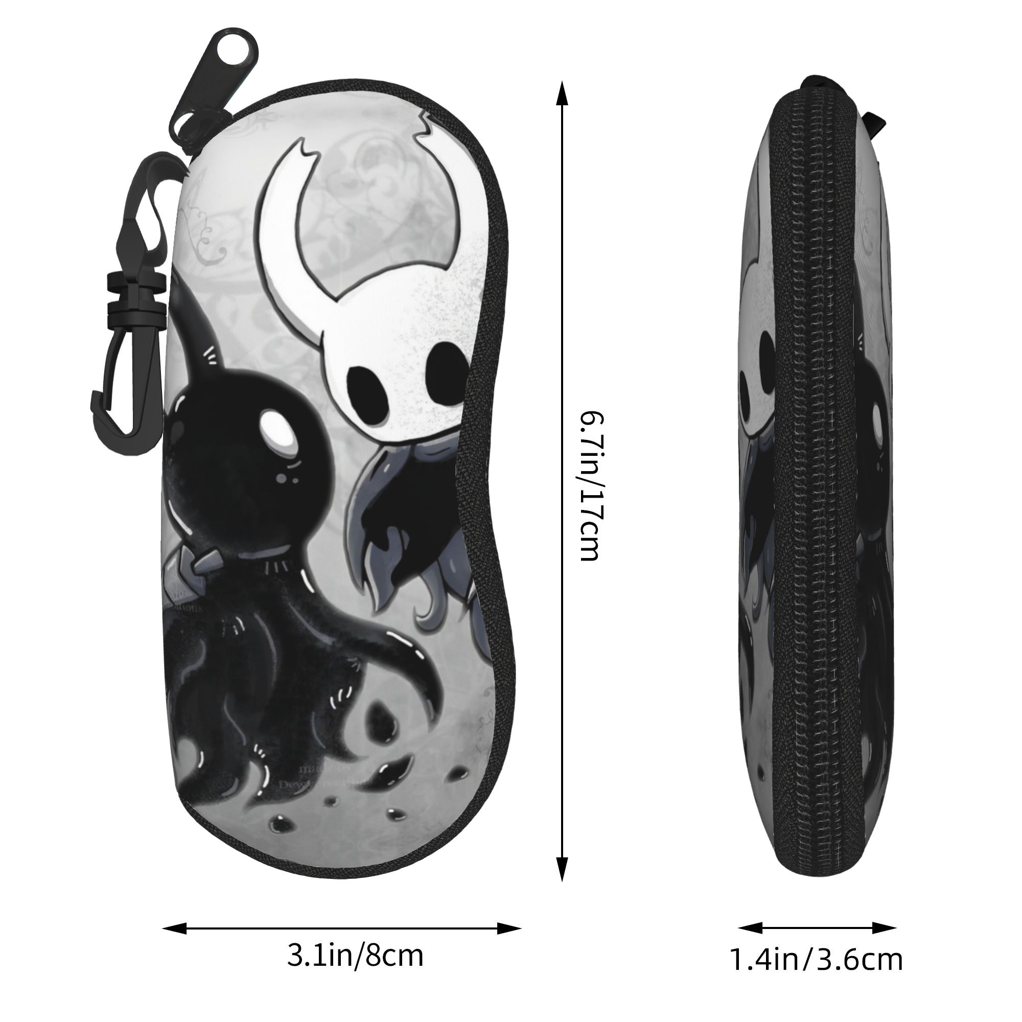 ホロウナイトメガネケースカバーゲーム面白い漫画サングラスポー - Travel Accessories Pouch For Men のレビューと価格