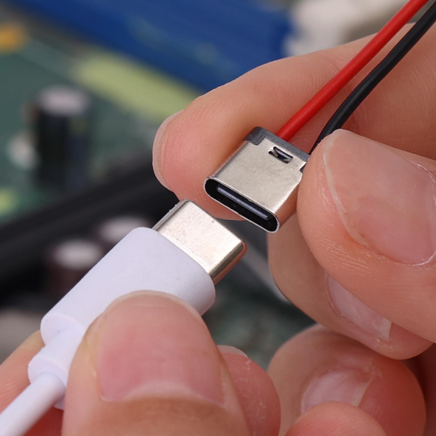5-20 個の Type-C 2Pin はんだワイヤー防水  - Travel Plug Type C のレビューと価格