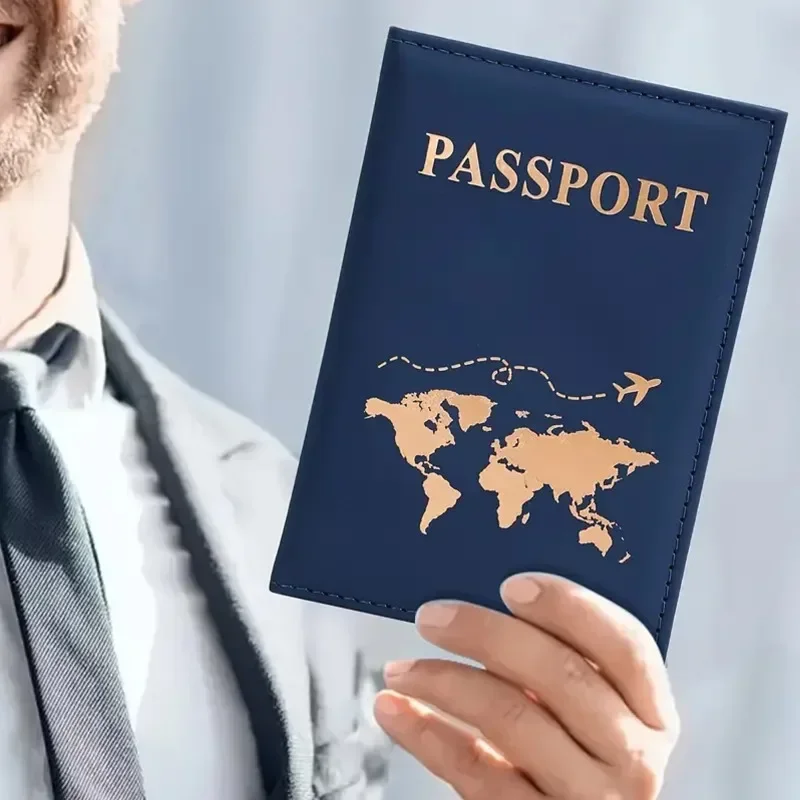 パスポート防水カバーバッグ女性男性 Pu Leathaer  - Travel Accessories Pouch For Men のレビューと価格