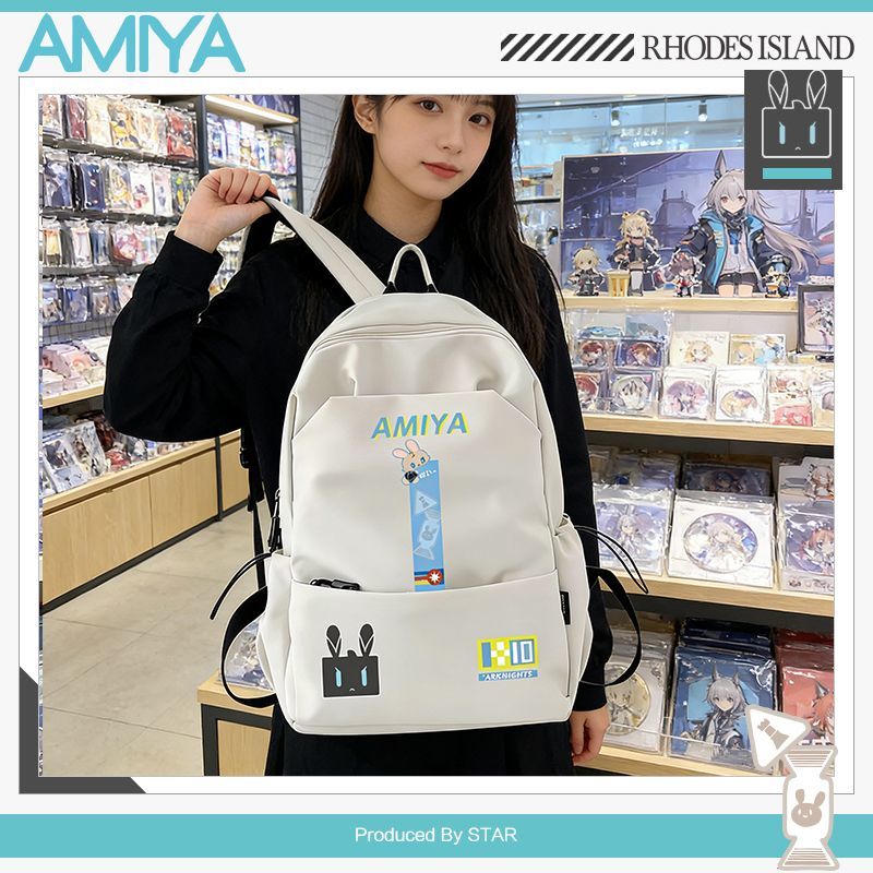 ゲームアークナイツ漫画バックパック学生ブックバッグスクールバ - Travel Accessories Present のレビューと価格