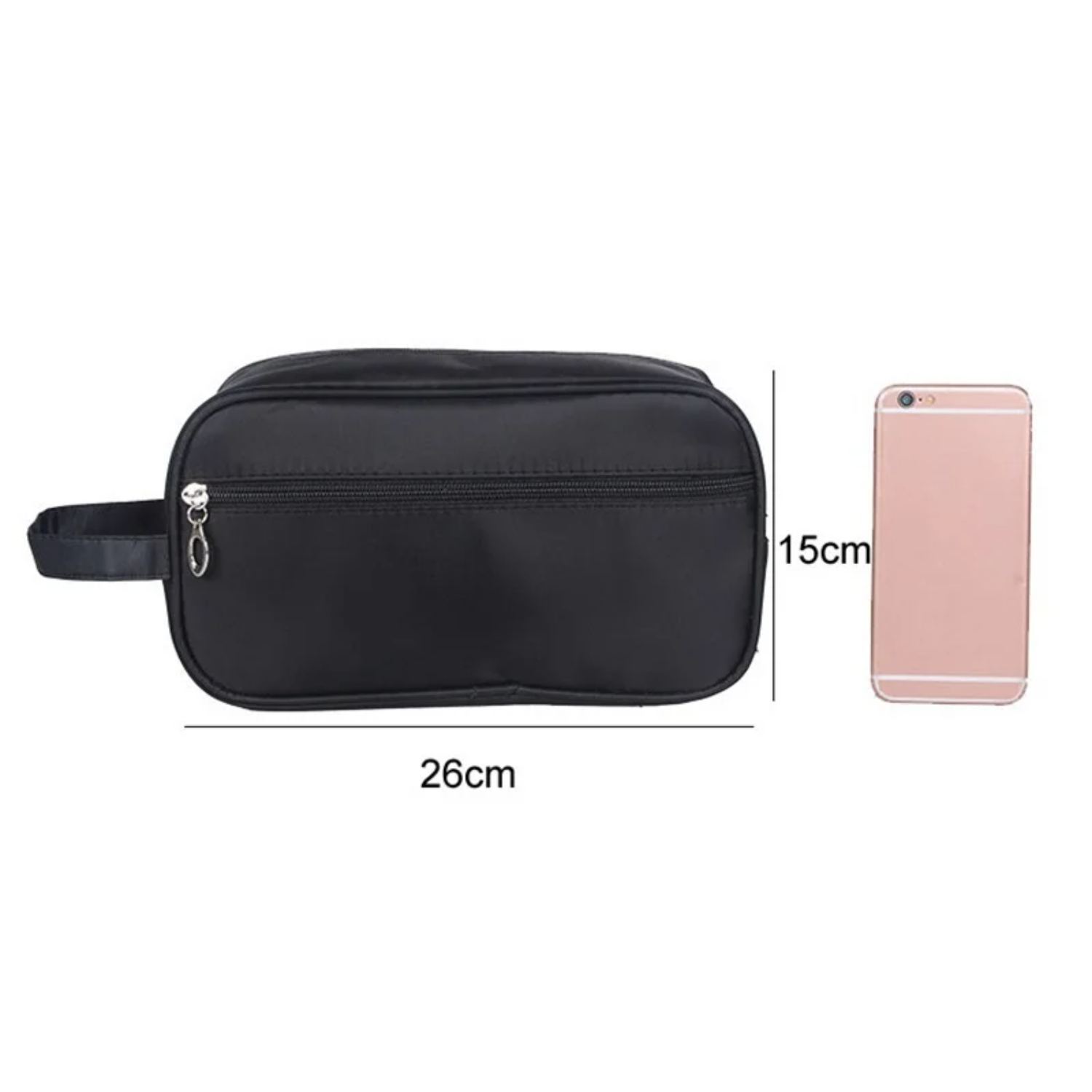 男性旅行化粧ジッパー化粧品ケースメイクバスオーガナイザーポー - Travel Accessories Pouch For Men のレビューと価格