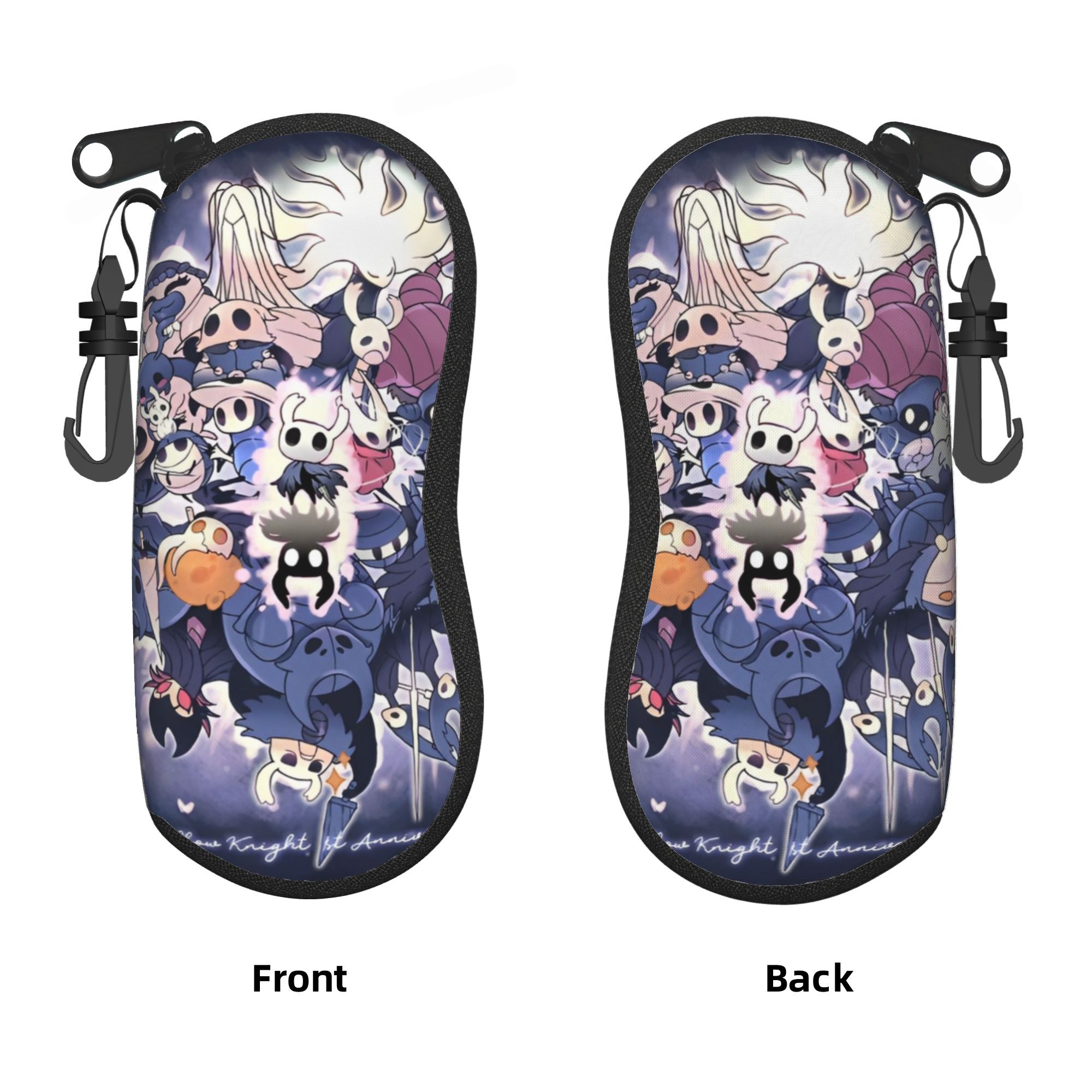 ホロウナイトメガネケースカバーゲーム面白い漫画トラベルサング - Travel Accessories Pouch For Men のレビューと価格