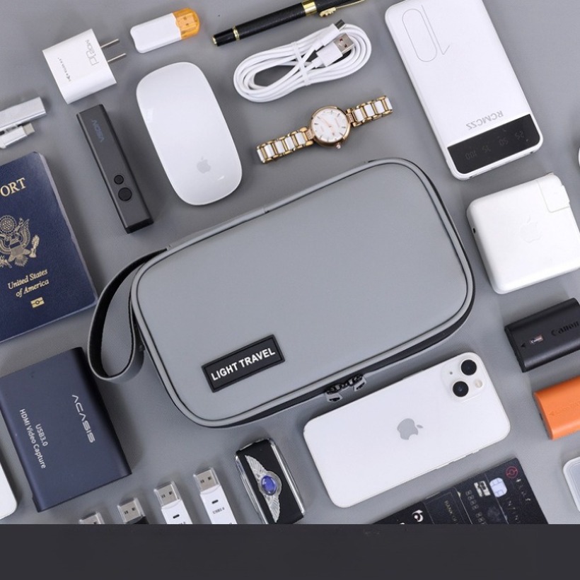 軽量ハンドヘルドデジタルガジェット収納バッグ、多ポケット電子 - Travel Accessories Us のレビューと価格