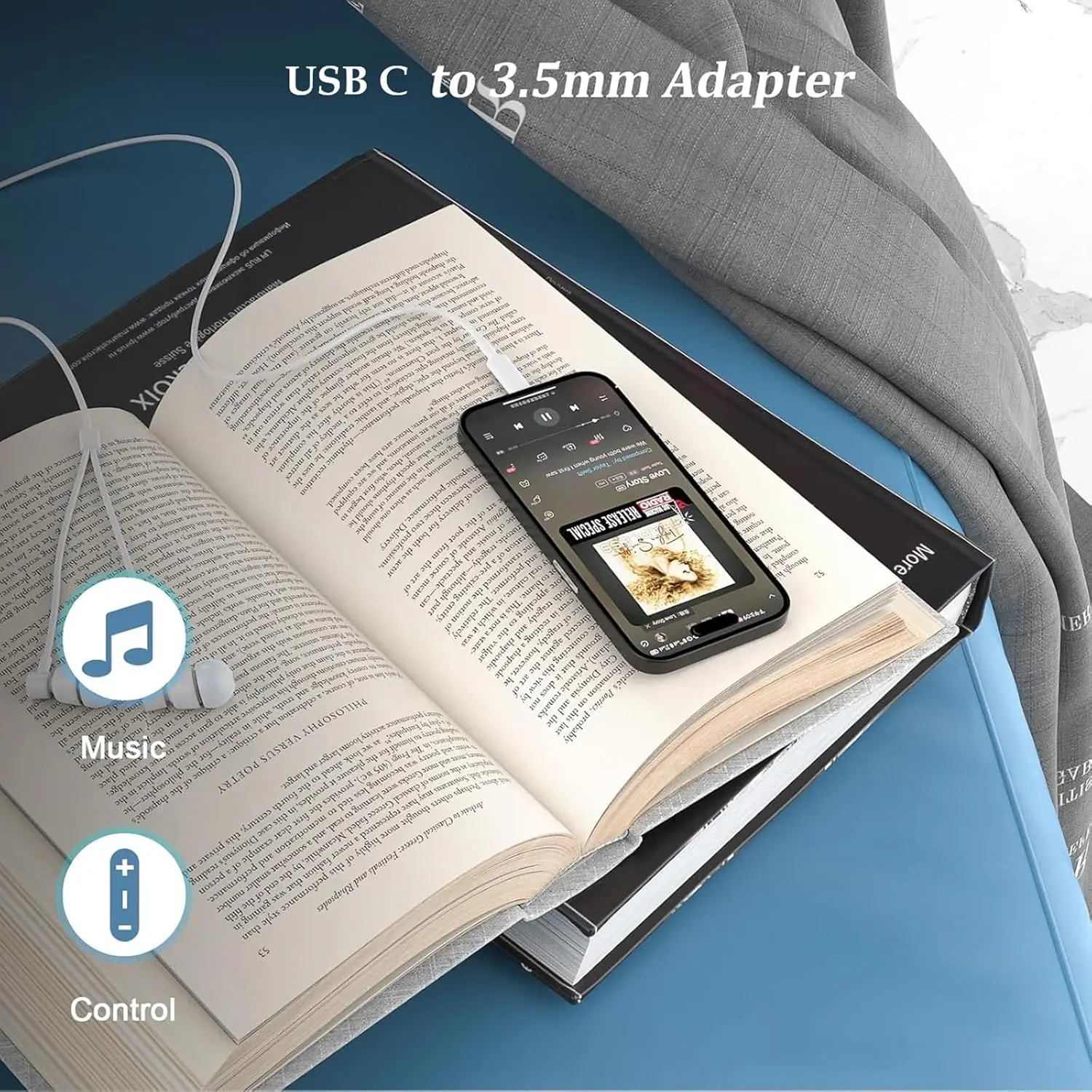 USB C - 3.5mmイヤホンアダプター オーディオコン - Travel Plug Type C のレビューと価格