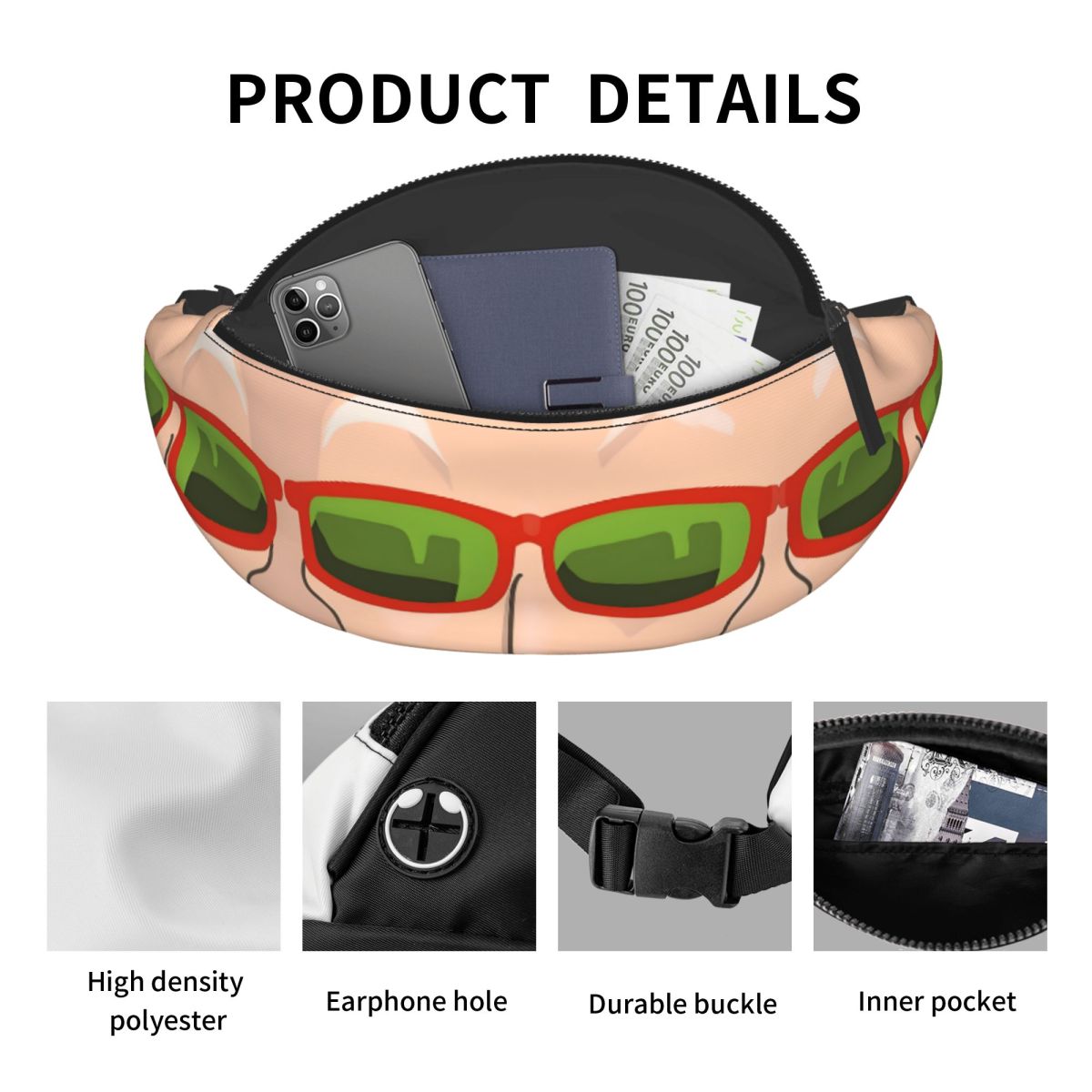 カスタム M-Masters R-Roshis パワフルフェ - Travel Accessories Pouch For Men のレビューと価格