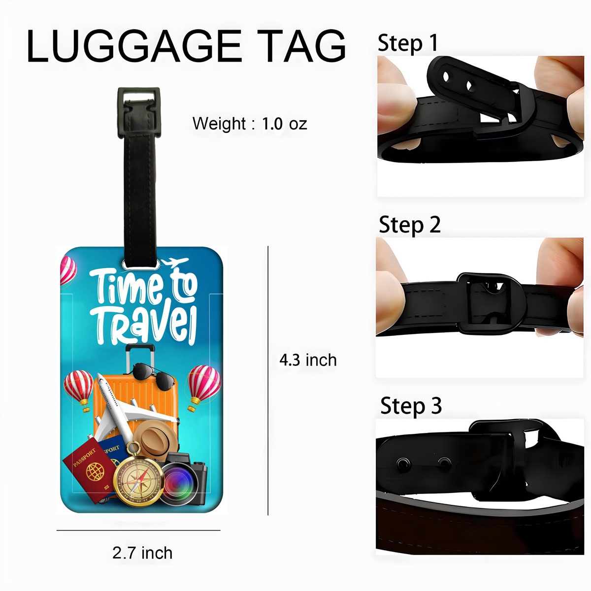 トラベルスタイル荷物タグ男性女性旅行荷物ラベルクラシックスー - Travel Accessories Sale のレビューと価格