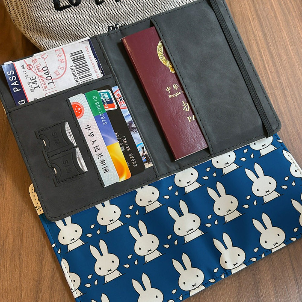 かわいいミッフィーカードホルダー ID 保護カバー漫画パスポ - Travel Accessories For Japan Trip のレビューと価格