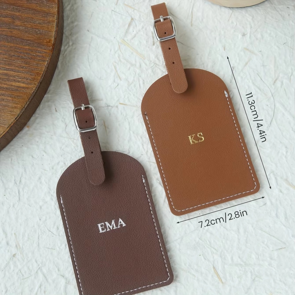 カスタマイズ可能な名入れシルバーゴールドモノグラムビーガンレ - Travel Accessories Sale のレビューと価格