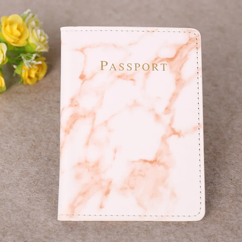 女性男性パスポートカバー Pu レザー大理石スタイル旅行 I - Travel Accessories Pouch For Men のレビューと価格