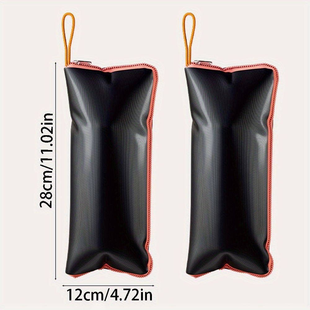 吸水性のある濡れた傘バッグ、再利用可能な携帯用傘収納カバー、 - Travel Umbrella Compact のレビューと価格