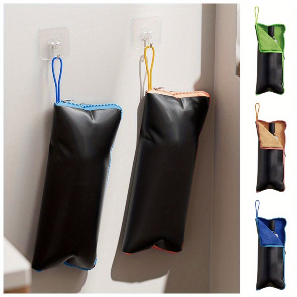 吸水性のある濡れた傘バッグ、再利用可能な携帯用傘収納カバー、 - Travel Umbrella Compact のレビューと価格
