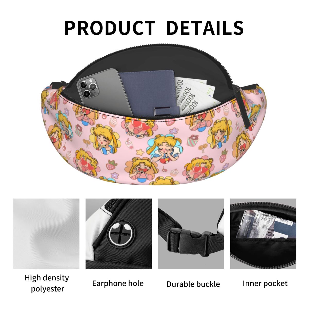 カスタムファッション S-Sailors M-Moons M - Travel Accessories Pouch For Men のレビューと価格