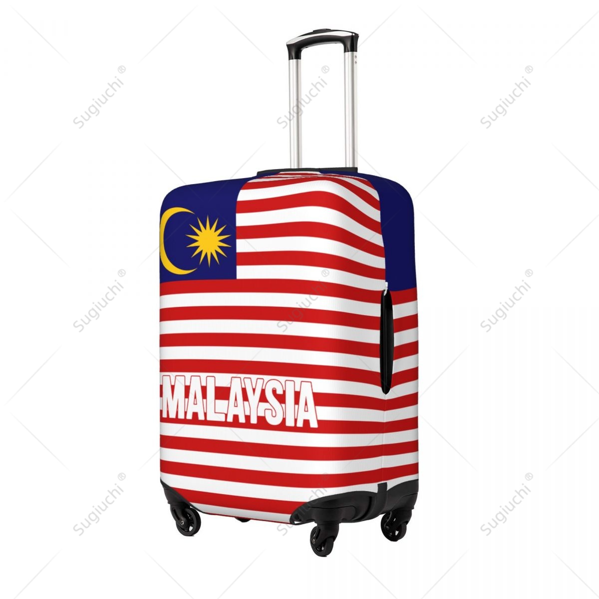 マレーシア国旗荷物カバースーツケース弾性ダストケース旅行アク - Travel Accessories Malaysia のレビューと価格