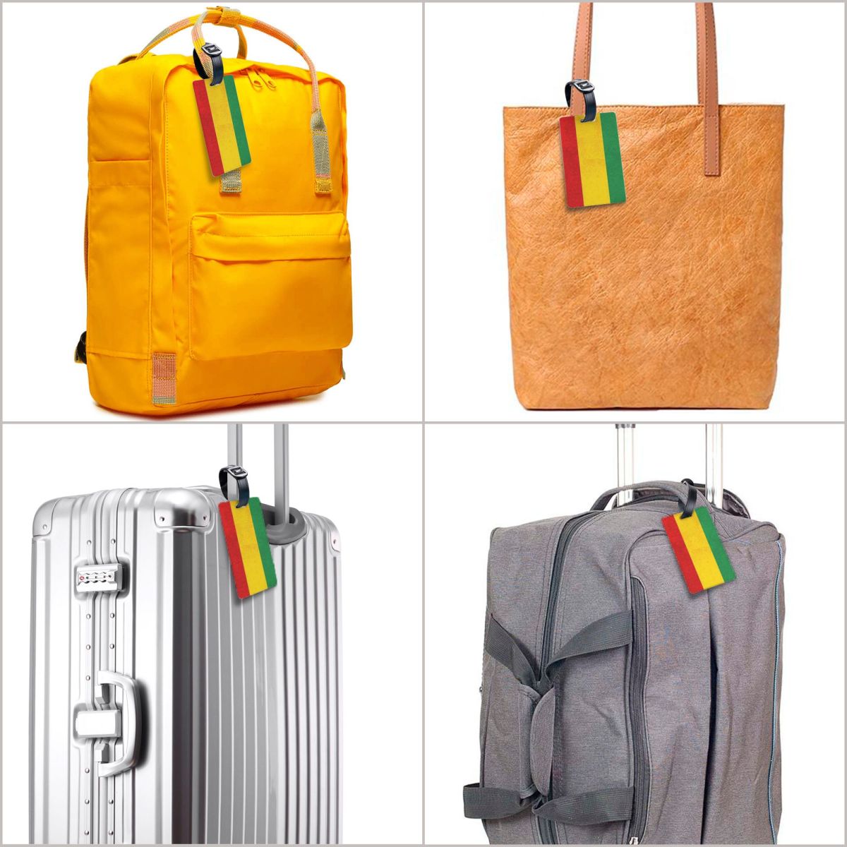 ジャマイカのレゲエ・ラスタ・ライオン・ジャマイカ国旗柄の荷物 - Travel Accessories For Jamaica のレビューと価格