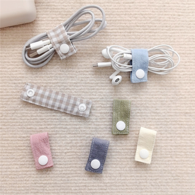 ファブリック製ケーブルオーガナイザー 再利用可能なタイ デー - Cable Organizer Travel のレビューと価格