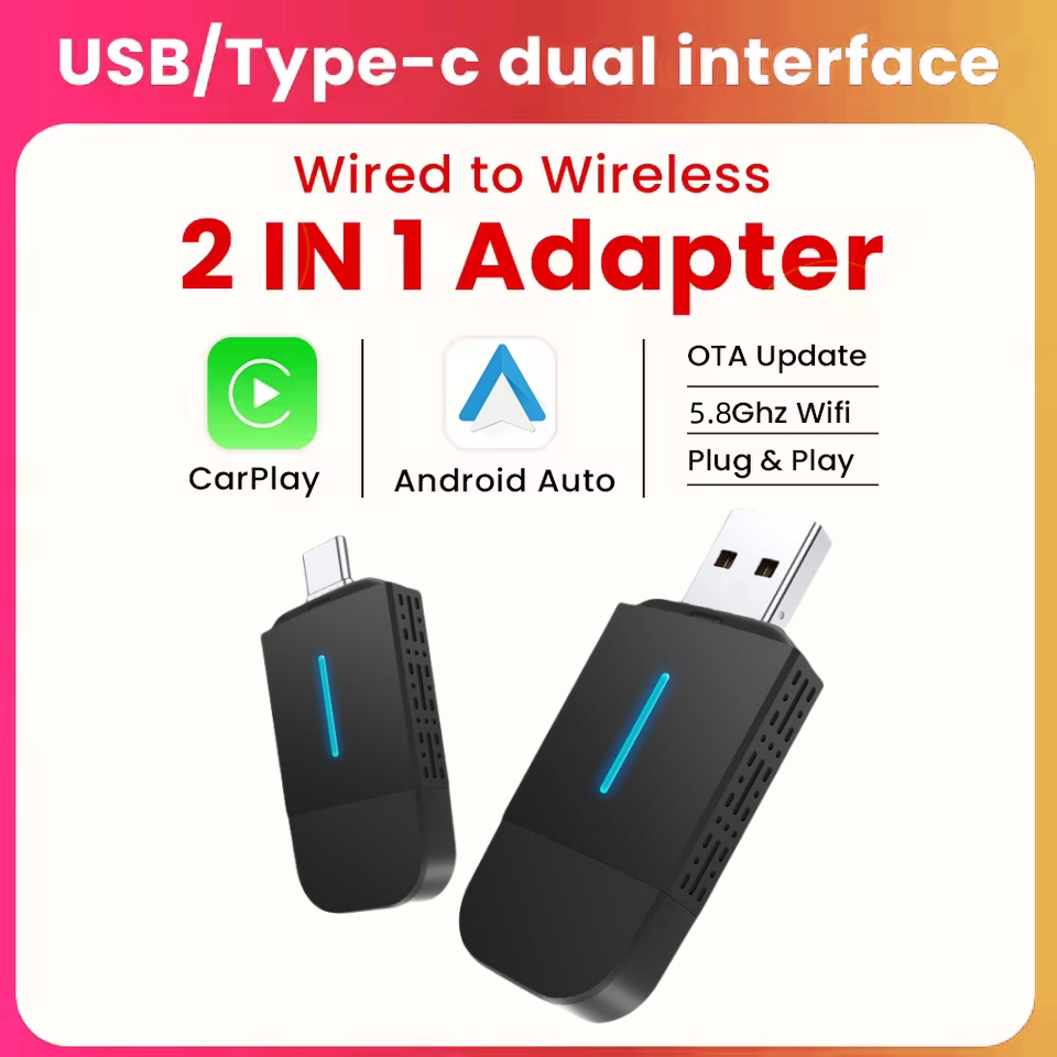 Android Auto ワイヤレス Carplay Typ - Travel Plug Type C のレビューと価格
